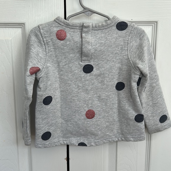 Joules Glittery Spot Sweatshirt - Picture 6 of 6